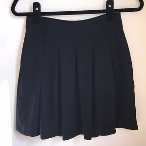 Black pleated skirt - perfect for work!